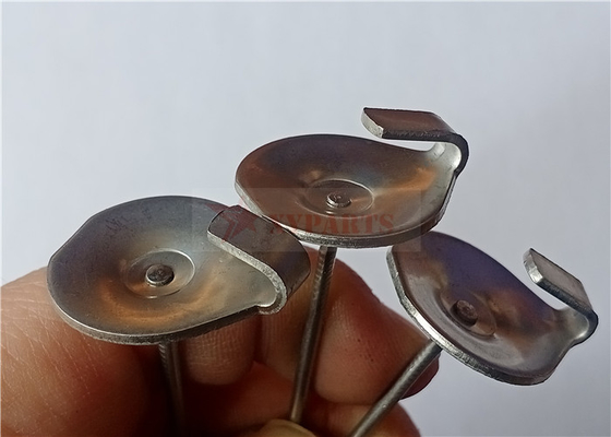 14 anclas de atadura de acero inoxidables del gancho del indicador para la fabricación de los productos del aislamiento térmico