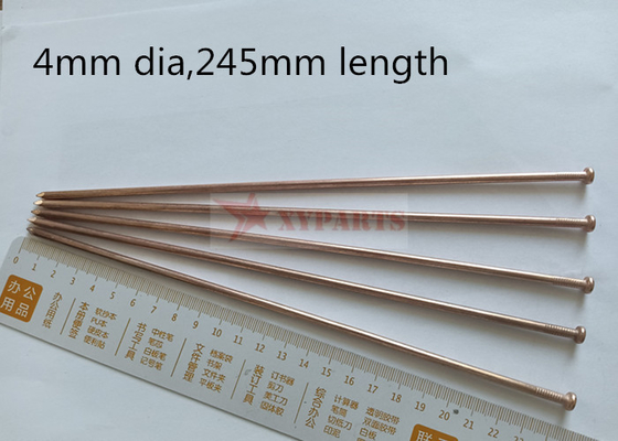 el aislamiento plateado de cobre de la soldadura del Cd de 4mmx270m m fija descarga del condensador