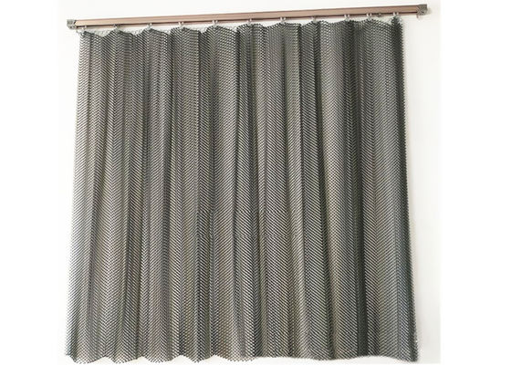 Metal Mesh Curtain With Beautiful Color de la alambrada como pañero For Hotel Decoration