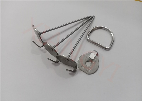 4 ½” X 14 anclas de atadura de acero inoxidables del indicador para fijar las cubiertas desprendibles del aislamiento
