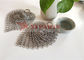 Tipo cuadrado redondo alambre Mesh Stainless Steel Chainmail Scrubber