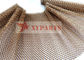 Metal capaz Mesh Curtain For Window Sunshade de la alambrada del rollo flexible de largo