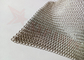 tipo de acero inoxidable de 0.53x3.81m m Mesh Curtain Chainmail Safety Welded