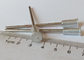 pernos metálicos del aislamiento de la soldadura de 3x65m m del BI de aluminio de la base para la hoja de fijación del aislamiento